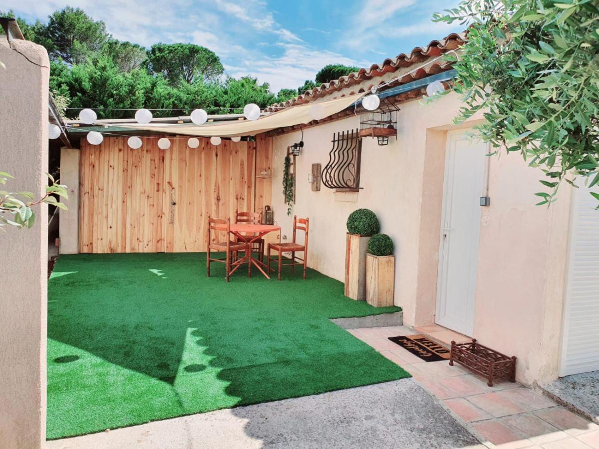 Le Studio Charme Et Tranquillite Le Plan-de-la-Tour Exterior foto